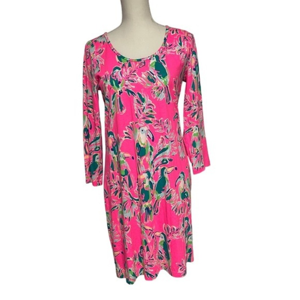 Lilly Pulitzer Beacon Toucan Dress Women's Medium
